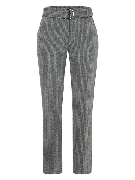 More & More Spodnie w kolorze szarym rozmiar: 40. Szare spodnie materiałowe More & More, na co dzień, bez wzorów, z materiału. Za 86.45 zł.