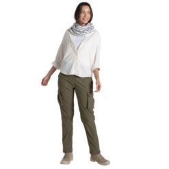 Szalik Nosilife Unisex Dla Dorosłych Infinity II W Paski. Brązowe szaliki Craghoppers, bez wzorów, z bawełny. Za 108.99 zł.