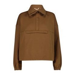 Damski sweter 1/2 zip CMP. Brązowe swetry CMP, bez wzorów, bez ramiączek. Za 340.00 zł.