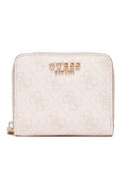 Guess Mały Portfel Damski Katya Slg SWSG96 52137 Różowy. Czerwone portfele Guess, z aplikacjami, ze skóry. Za 219.99 zł.