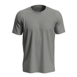 Koszulka Unisex Dla Dorosłych Lux. Szare bluzki STEDMAN, l, bez wzorów, sportowe, bez kołnierzyka, bez ramiączek. Za 45.99 zł.