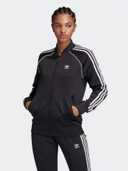 Adidas Bluza w kolorze czarnym rozmiar: 36. Czarne bluzy Adidas, bez wzorów, bez kaptura. Za 224.95 zł.