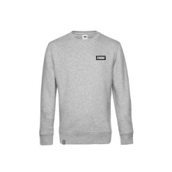 Bluza z naszywką logo 226ERS. Szare bluzy sportowe 226ERS, na zimę, z aplikacjami, bez kaptura. Za 372.00 zł.