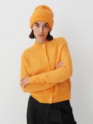 Someday Wełniana czapka w kolorze pomarańczowym rozmiar: onesize. Pomarańczowe czapki someday., bez wzorów, z kaszmiru. Za 113.63 zł.