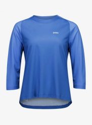 Bluza rowerowa damska POC Motion Air 3/4 Jersey. Niebieskie bluzy POC, l, bez wzorów, z jersey, bez kaptura. Za 280.49 zł.
