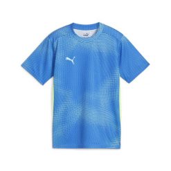 Młodzieżowa koszulka individualFINAL PUMA Bluemazing Fizzy Apple Blue Yellow. Niebieskia bluzki Puma, m, bez wzorów, młodzieżowe, bez kołnierzyka, bez ramiączek. Za 169.00 zł.