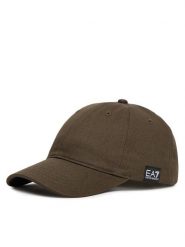 EA7 Emporio Armani Czapka z daszkiem 7X000047 AF11989 U6139 Brązowy. Brązowe czapki EA7 Emporio Armani, bez wzorów, z bawełny. Za 259.99 zł.