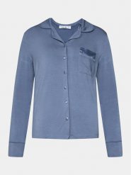 Femilet by Chantelle Koszulka piżamowa Daisy FNB050 Niebieski Regular Fit. Niebieskie koszule nocne Femilet by Chantelle, bez wzorów, z wiskozy, bez ramiączek. Za 219.99 zł.