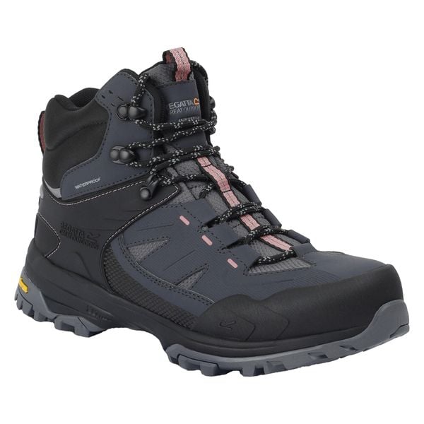 Damskie Buty Do Chodzenia Regen. Czerwone trekkingi Regatta, z gumy, trekkingowe. Za 539.99 zł.
