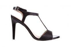 Sandały Bayla-065 1388176 Col Preto, Czarny, Skóra naturalna - 41. Czarne sandały Bayla, bez wzorów, ze skóry, eleganckie, bez obcasa, na obcasie, bez zapięcia. W wyprzedaży za 89.10 zł.