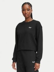 HUGO Bluza Damaswee_B 50571605 Czarny Loose Fit. Czarne bluzy Hugo, xl, bez wzorów, z bawełny, bez kaptura. Za 349.99 zł.