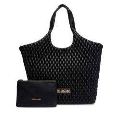 Torebka LOVE MOSCHINO. Czarne shopper Love Moschino, bez wzorów, bez dodatków. Za 1,829.00 zł.