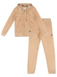 Bluza z kaptur na co dzień na siłownię. Brązowe bluzy LEONE 1947 APPAREL, bez wzorów, z dresówki, bez kaptura. Za 328.38 zł.