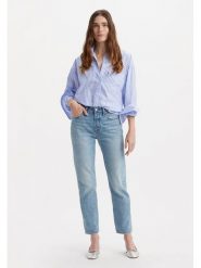 Levi's Dżinsy "501" - Regular fit - w kolorze błękitnym rozmiar: W24/L26. Niebieskie jeansy Levi's®, l, z aplikacjami. Za 212.80 zł.