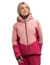 Kurtka narciarska damska Schöffel Safuna. Czerwone kurtki narciarskie Schöffel, l, bez wzorów, z materiału, bez kaptura, narciarskie, primaloft. Za 2,499.99 zł.