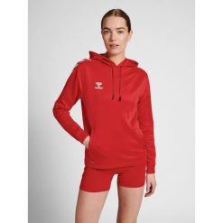 Damska bluza z kapturem Hummel hmlCORE XK poly. Czerwone bluzy Hummel, xs, bez wzorów, z kapturem. W wyprzedaży za 180.05 zł.