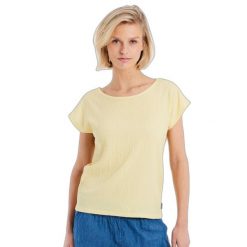 Koszulka damska Protest Prtboreal. Żółte bluzki Protest, bez wzorów, eleganckie, bez kołnierzyka, bez ramiączek. Za 152.50 zł.