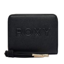 Portfel Roxy. Czarne portfele Roxy, bez wzorów. Za 59.99 zł.