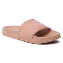 Klapki The North Face. Czerwone klapki The North Face, bez wzorów, bez obcasa. Za 139.99 zł.