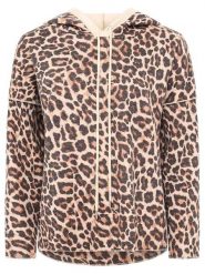 Zwillingsherz Bluza "Leo" w kolorze beżowo-brązowym rozmiar: S/M. Brązowe bluzy Zwillingsherz, m, bez wzorów, z kapturem. Za 161.73 zł.