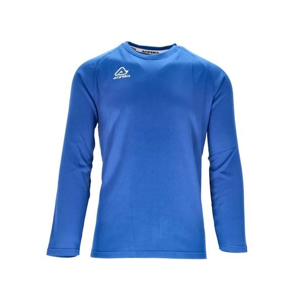 Bluza z okrągłym dekoltem Acerbis Tagete. Niebieskie bluzy ACERBIS, l, bez wzorów, z materiału, bez kaptura. Za 157.00 zł.
