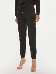 Pinko Spodnie dresowe Carico 100371 A21P Czarny Regular Fit. Czarne spodnie dresowe Pinko, l, bez wzorów, z bawełny. Za 419.99 zł.