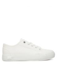 Lee Tenisówki Ava C Women Low -50251009 .1FG Biały. Białe trampki Lee, bez wzorów, z materiału, bez zapięcia. Za 119.99 zł.