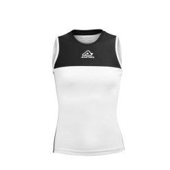 Damski tank top Acerbis Vicky. Białe topy ACERBIS, bez wzorów, bez kołnierzyka, bez ramiączek. Za 135.00 zł.