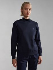 Napapijri Bluza "Nina" w kolorze granatowym rozmiar: S. Niebieskie bluzy Napapijri, s, bez wzorów, z bawełny, bez kaptura. Za 110.04 zł.