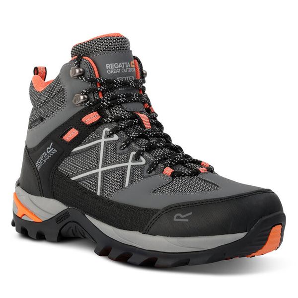 Trekkingi Regatta. Szare obuwie sportowe Regatta, trekkingowe. Za 309.99 zł.