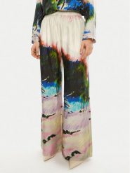 Munthe Spodnie materiałowe Arum 244140524418 Kolorowy Relaxed Fit. Spodnie materiałowe Munthe, bez wzorów, z jedwabiu. Za 739.99 zł.