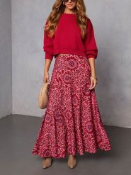 Milan Kiss Spódnica w kolorze różowym rozmiar: S. Różowe spódnice Milan Kiss, s, bez wzorów, maxi. Za 152.99 zł.