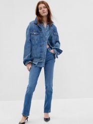 GAP Dżinsy - Regular fit - w kolorze niebieskim rozmiar: W33. Niebieskie jeansy GAP, bez wzorów. Za 114.44 zł.