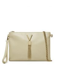Valentino Torebka Divina VBS1R419G Beżowy. Brązowe torebki klasyczne Valentino, bez wzorów, ze skóry, bez dodatków. Za 169.99 zł.