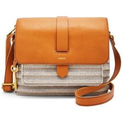 Fossil torebka damska Kinley SM Crssbdy wielobarwna. Brązowe torebki klasyczne Fossil, bez wzorów, bez dodatków. W wyprzedaży za 275.00 zł.