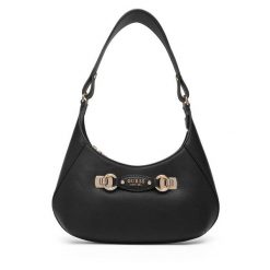 Torebka Guess. Czarne torebki klasyczne Guess, z aplikacjami, bez dodatków. Za 499.99 zł.