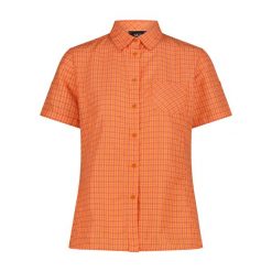 Koszula damska turystyczne CMP 34S5706. Brązowe koszule CMP, s, bez wzorów, sportowe, bez kołnierzyka, bez ramiączek. Za 201.00 zł.