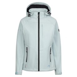 Trespass Fryatt - Damska kurtka typu softshell Seafoam Marl. Kurtki narciarskie Trespass, na zimę, z aplikacjami, z gumy, bez kaptura, narciarskie. W wyprzedaży za 428.30 zł.
