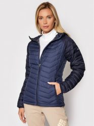 Columbia Kurtka przejściowa Powder Lite 1699071 Granatowy Slim Fit. Niebieskie kurtki Columbia, m, bez wzorów, z syntetyku, bez kaptura. Za 385.00 zł.