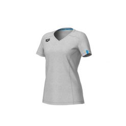 Koszulka damska Arena Team T-Shirt Panel. Szare koszulki sportowe Arena, bez wzorów, z bawełny, bez ramiączek, do biegania. Za 162.00 zł.
