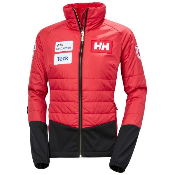 Damska ocieplana kurtka narciarska Helly Hansen World Cup. Czerwone kurtki narciarskie Helly Hansen, bez wzorów, bez kaptura, narciarskie. Za 1,133.50 zł.