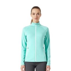 Damska kurtka Merino Ultra 300 - Bez kaptura. Zielone kurtki narciarskie FJORK MERINO, m, bez wzorów, z elastanu, bez kaptura, narciarskie. Za 899.00 zł.