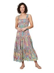 Ipanima Sukienka ze wzorem rozmiar: 34/36. Sukienki Ipanima, na co dzień, bez wzorów, bez kołnierzyka, bez ramiączek, maxi, proste. Za 78.99 zł.