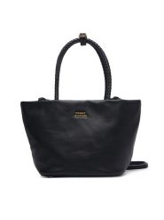 Tommy Hilfiger Torebka Th Marina Bucket Leather AW0AW18739 Czarny. Czarne torebki klasyczne TOMMY HILFIGER, bez wzorów, ze skóry, bez dodatków. Za 849.99 zł.