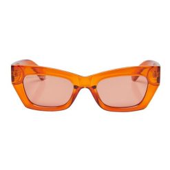 Okulary Przeciwsłoneczne Unisex Dla Dorosłych Venice Z Łańcuszkiem. Brązowe okulary przeciwsłoneczne Urban Classics, bez wzorów, sportowe. Za 100.99 zł.