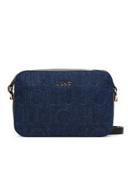 Liu Jo Torebka M camera Case AF5159 D0001 Niebieski. Niebieskie listonoszki Liu Jo, bez wzorów, ze skóry, bez dodatków. Za 489.99 zł.