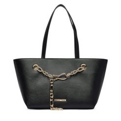 Torebka Steve Madden. Czarne torebki klasyczne Steve Madden, bez wzorów, bez dodatków. Za 599.99 zł.