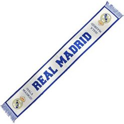 Szalik Realu Madryt - klasyczny wzór Hala Madrid. Szaliki REAL MADRID, bez wzorów, klasyczne. Za 99.00 zł.
