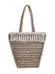 BLE Torebka w kolorze beżowym - 34 x 34 cm rozmiar: onesize. Brązowe torby na ramię BLE, bez wzorów, z materiału, na ramię, bez dodatków. Za 55.95 zł.