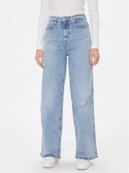 Tommy Jeans Jeansy Claire Hgh Wd Ah5117 DW0DW17282 Niebieski Slim Fit. Niebieskie jeansy Tommy Jeans, bez wzorów. Za 519.99 zł.